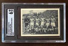 1935 Italian Team Giuseppe Meazza Muratti Cigarettes SGC 6 Schiavio Monti Italy