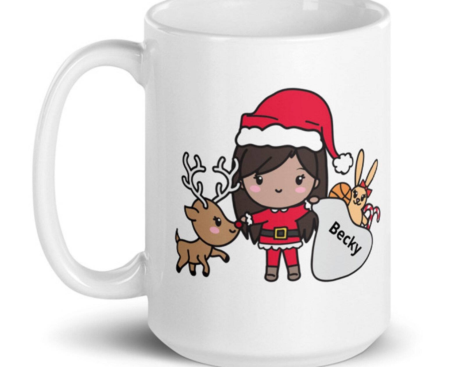 Hot Cocoa Mug For Kids Christmas Gift Personalized Kids Gift For Christmas Boy