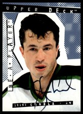 1995-96 Upper Deck Be a Player Autographs SHANE CHURLA