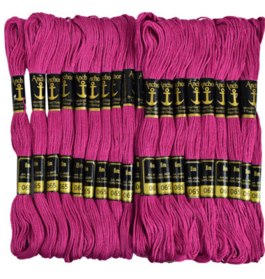Anchor Threads Cross Hand Crafting Needlepoint Cotton Knitting Stranded,25 Skein