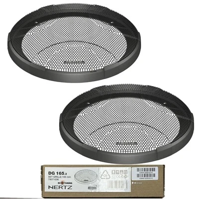 Coppia Griglie Hertz DG 165.3 Universali per Casse Altoparlanti 165mm 16,5 cm