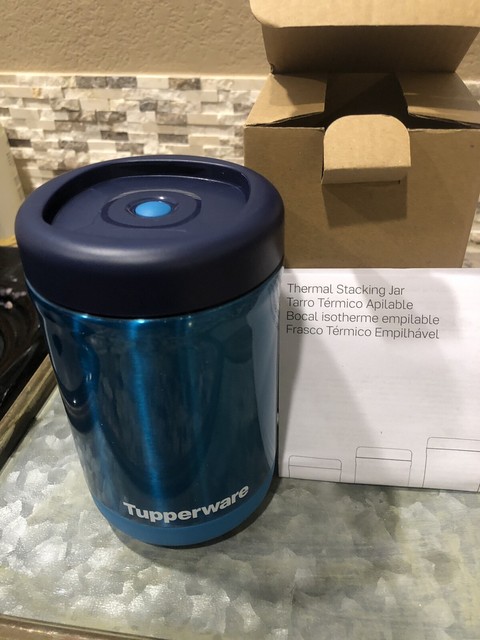 tupperware stackable thermal jars