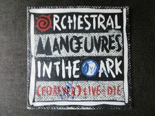 OMD Autogramme signed 18x18 cm Single "(Forever) Live And Die"