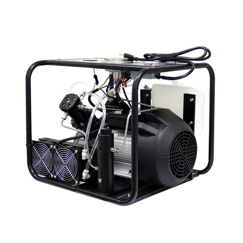 Compresor de aire eléctrico de parada automática 3HP 4500PSI 110 V para PCP/buceo/paintball - Imagen 5 de 8