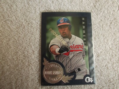 Fleer / Skybox / MLB ''MANNY RAMIREZ'' #55 - Rare 1996 Promo Trading Card 