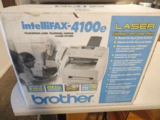 Brother intelliFAX-4100e Laser Fax/Phone/Copier. BASICALLY NEW BUT HAS NO FAX IS