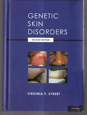GENETIC SKIN DISORDERS by Virginia Sybert (2010 Hardcover){S9}
