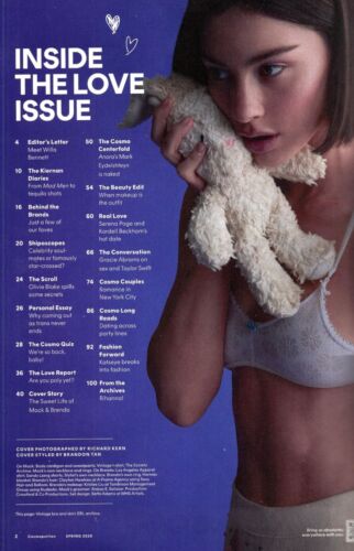 "Cosmopolitan" Magazine Spring 2025 Love Issue Featuring Macaulay Culkin &... - Imagen 2 de 2