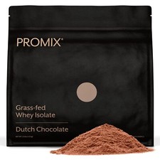 Promix Whey Protein Isolate 2.5lb Chocolate - Grass-Fed, Gluten-Free, Keto