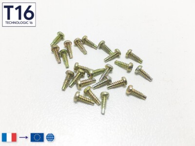 Commodore 64: Konvolut 23 kleine Schrauben für Tastatur / Set of 23 small keyboard screws