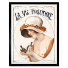 La Vie Parisienne Birds Improvised Nest Magazine Cover Art Print Framed 12x16