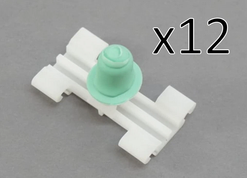 Clips de moldura lateral para BMW 323i, 325i, 325xi, 328i, 330i, 330 (Juego de 12) Foto 2 de 4