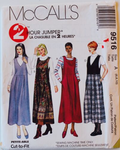 ¡Tú eliges! VESTIDO JUMPER Patrón de costura Falta y Talla Grande ~ UC - Imagen 18 de 53