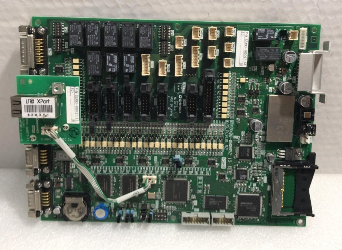 ✓ SHINKO SBX93-100097-14 PCB CPU BOARD / SBX08-000052-13