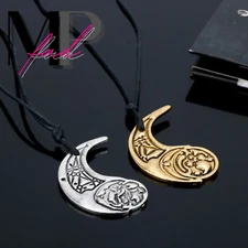 Star Wars Necklace Pendant Last Jedi Half Haysian Crescent Moon TICO SISTER