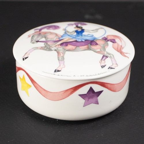 Villeroy & Boch Le Cirque Porcelain Trinket Jewelry Box Horse Stars Circus - Picture 2 of 9