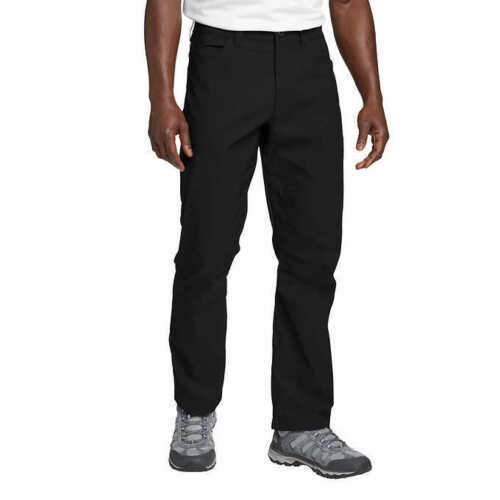 eddie bauer tech pants black