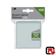100 Protèges Cartes LITE BOARD GAME SLEEVES Ultra PRO - 69x69mm ( Format Carré )