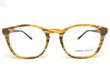 NEW Giorgio Armani AR7074 5562 Brown Stripe Designer Eyeglasses Frames 50/19 140