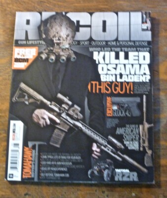 RECOIL magazine issue #18 2015 gun free BCM target inside Bin Laden like new