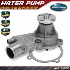 Engine Water Pump for Chevrolet C10 C20 C30 GMC C15 C25 Jeep Pontiac Olds AMC