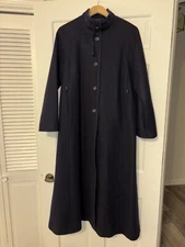 Harve Benard by Bernard Holtzman Woman's Wool coat Black Size 10 Buckle Collar