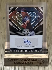 2020 Panini Elite Extra Edition Vaughn Grissom Hidden Gems Auto Braves, Red Sox