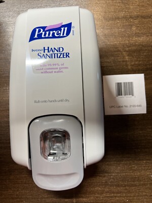 Purell Push Hand Dispenser For NXT 1000 mL Sanitizer Refills 2120-06 New Gray