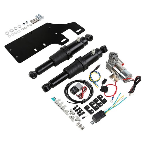 Rear Air Ride Suspension Fit For Harley Touring Road King Street Glide 1994-2025 - Picture 6 of 15