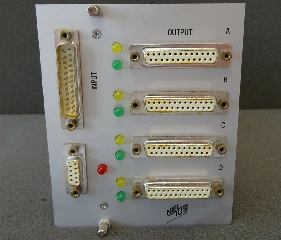 Multiplicador de interfaz NEXUS UNI-SV Interface Board placa uP 19" ranura Foto 3 de 4