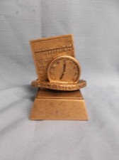 gold perfect attendance trophy  resin award RS455