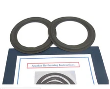 6 1/2" SPEAKER FOAM REPAIR KIT For ACOUSTIC RESEARH TSW100 TSW110 313 315 410