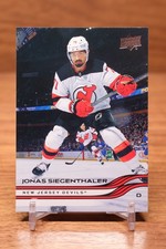 2025-26 Upper Deck Base #354 Jonas Siegenthaler - New Jersey Devils