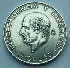 Mexico 1957 5 Pesos Silver Coin