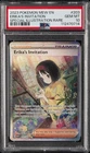 2023 POKEMON MEW EN-151 SPECIAL ILLUSTRATION RARE #203 ERIKA'S INVITATION PSA 10
