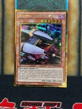 Yugioh Kozmo DOG Fighter PGL3-EN030 Gold Secret Rare 1st Ed NM