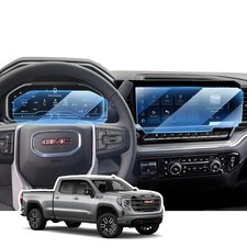 3PCS Screen Protector for 2022-2026 GMC Sierra  Chevy Silverado 1500/2500HD/...