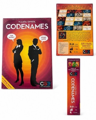 Codenames Board Game Czech Games Edition Vlaada Chvatil NEW SEALED Party Game