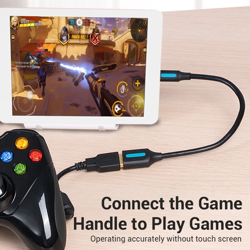 Mini USB Cable Charge Sync Data Lead Power Phone Charger Camera Car OTG Adapter - Image 4 of 4