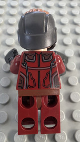 LEGO Marvel Star-Lord Minifigure sh0123 Guardians Galaxy 76021 Mask Blasters