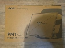 Acer PM161W 16" 1900x1200 Portable IPS 6 ms Monitor USB-C mini-HDMI include cabl
