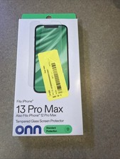 iPhone 13/12 Pro Max Onn Glass Screen Protector, Durable Glass A1.3 