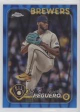 2024 Topps Chrome Update Blue RayWave Refractor 95/150 Elvis Peguero #USC63 17xm