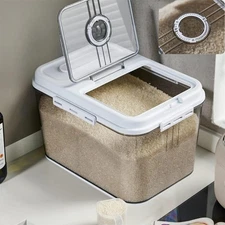 Bread Box For Kitchen Countertop, Airtight Bread Storage Container, Time Bread
