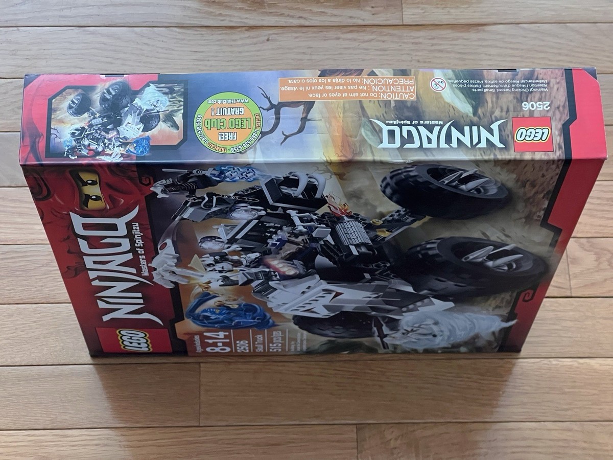 LEGO 2506 NINJAGO: Skull Truck Retired Hard to Find Building Brand
