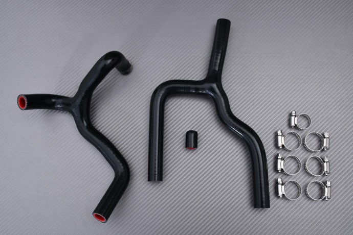 Kit Tuyaux Radiateur Eau Noir BETA RR390 Durite Moto Racing 2015-2017