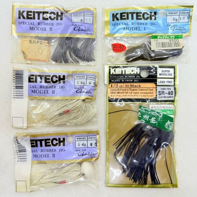 K-Tech Rubber Jig 5er Set Keitech Special Model Iii Tungsten 14G 9G 13
