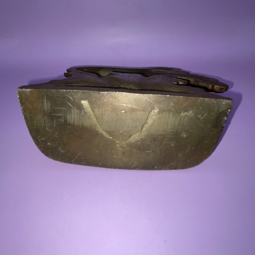 Vintage Gusseisen Pferd Buchstütze Türstopper - Bild 2 von 3