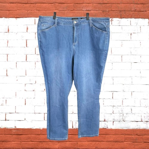 Susan Graver Slim Fit Stretchy Blue Jeans Damen Größe 24W - Bild 7 von 7