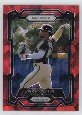 2024 Panini Prizm Red Ice Prizm Homer Bush Jr #59 0pe3